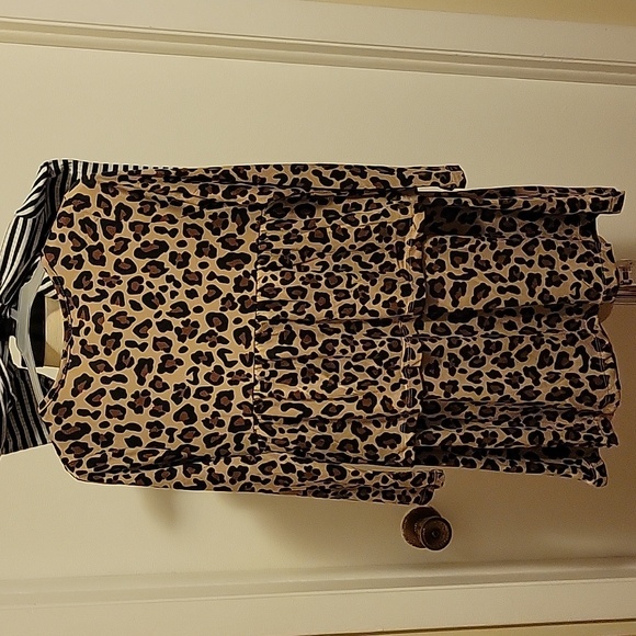 NWT: 2 Members Mark Long Sleeve Knit Dresses - Picture 3 of 16